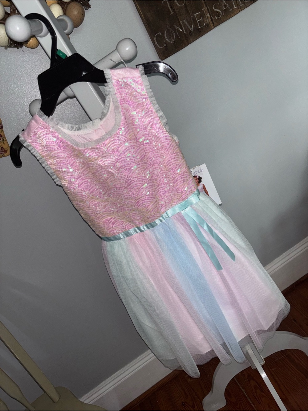 Jona Michelle nwt   Sz 8 Pink Pastel Tulle Party Dress